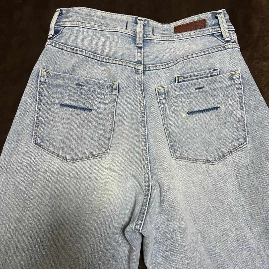 【YANUKヤヌーク】 ボーイズストレートデニム 25