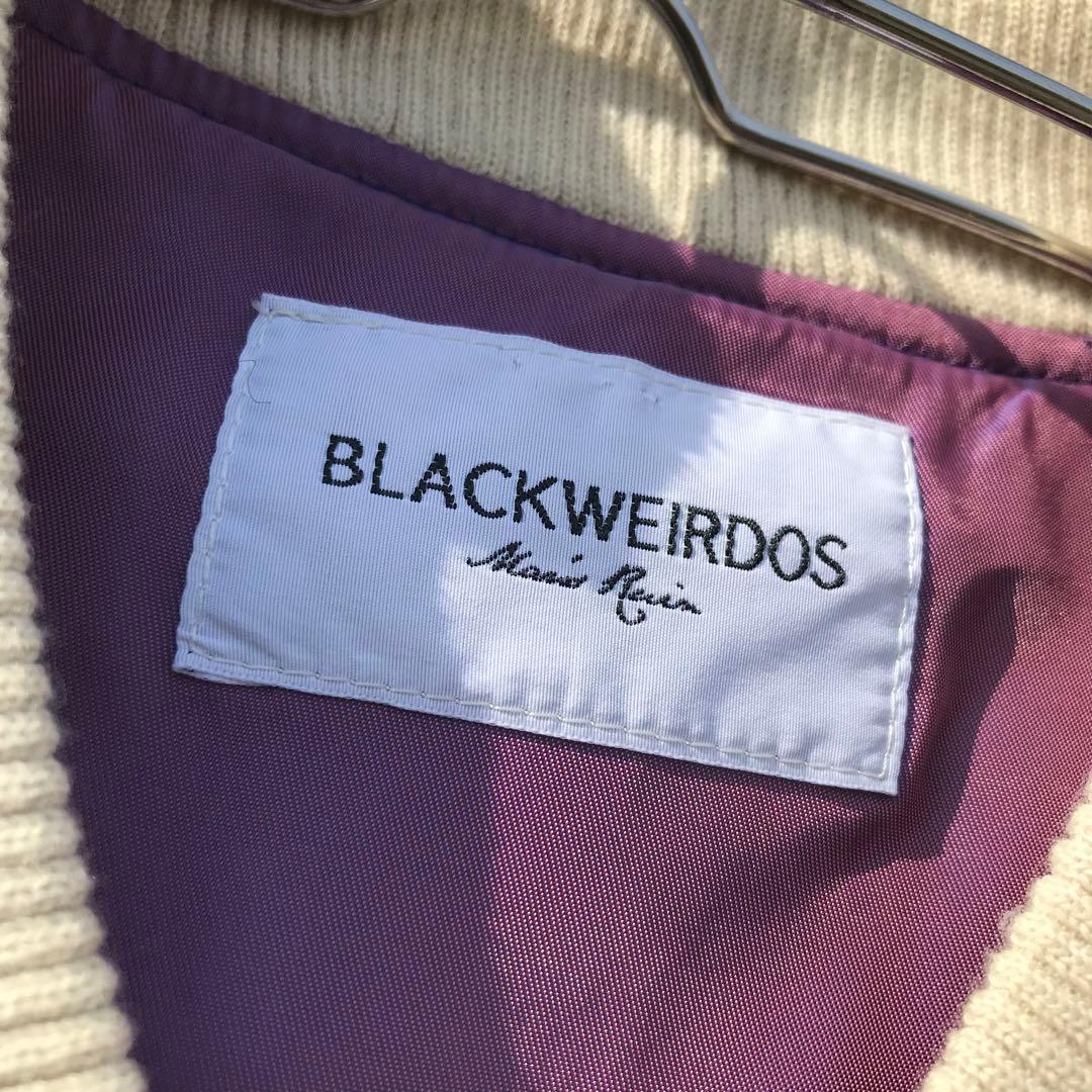 ブラックウィドー　スカジャン　L　パープル