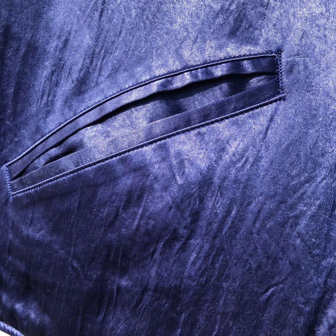 ブラックウィドー　スカジャン　L　パープル