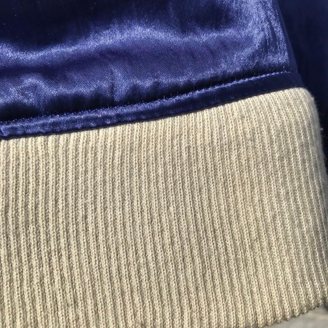 ブラックウィドー　スカジャン　L　パープル