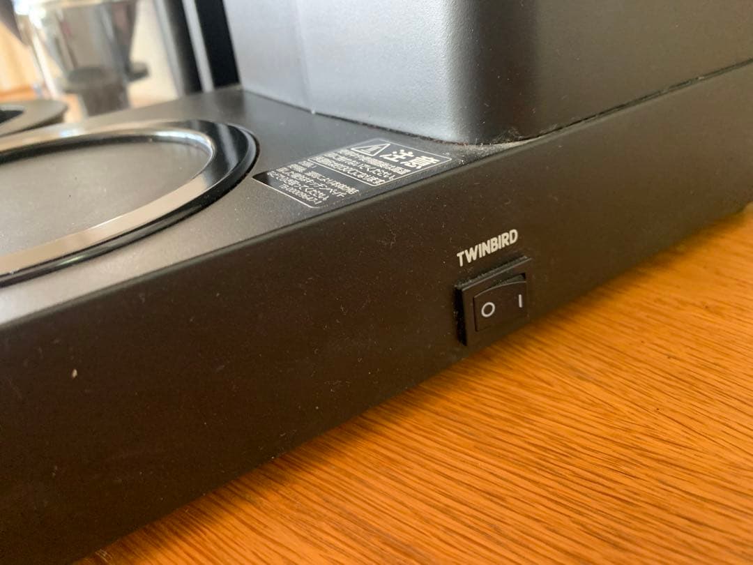 ツインバード ミル付き全自動コーヒーメーカー CM-D465 6杯用