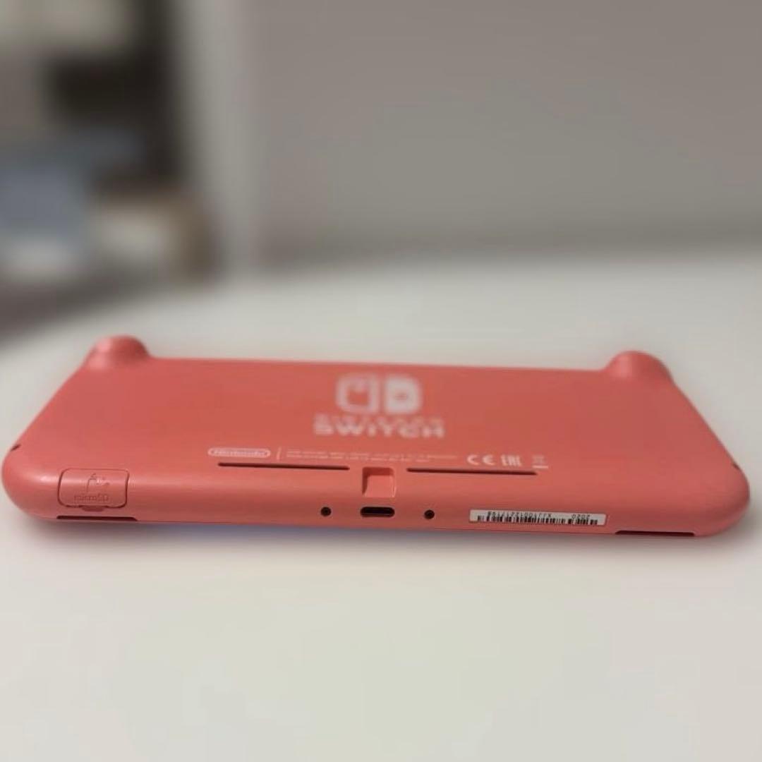 Nintendo Switch Lite 本体 ピンク 充電器付き 動作確認済