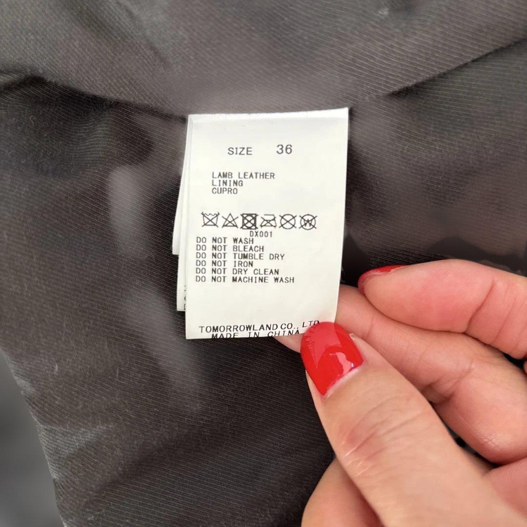 MACPHEE ライダースジャケット サイズ36