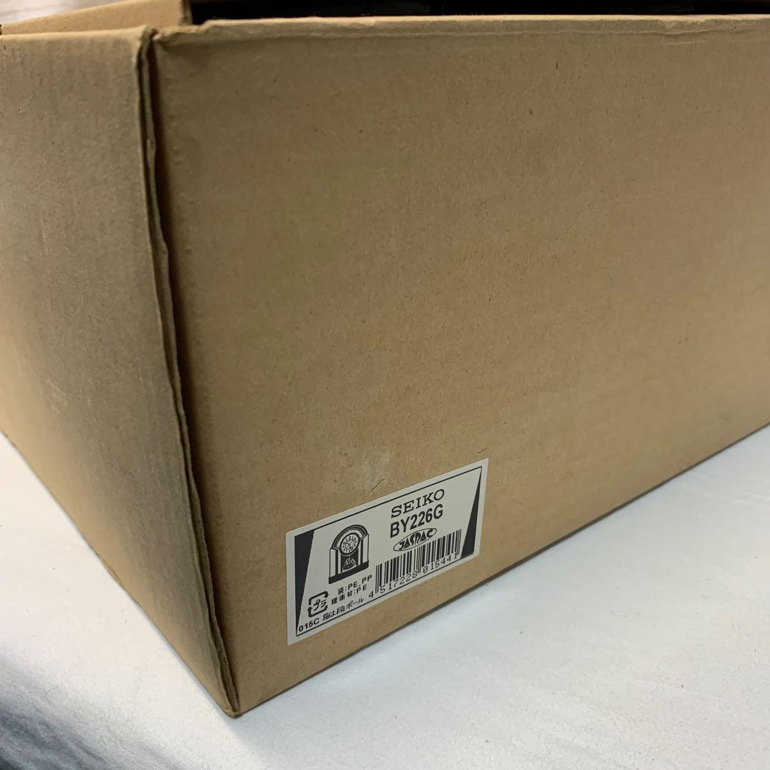 未使用 SEIKO セイコー 電波置時計 BY226G メロディ付き