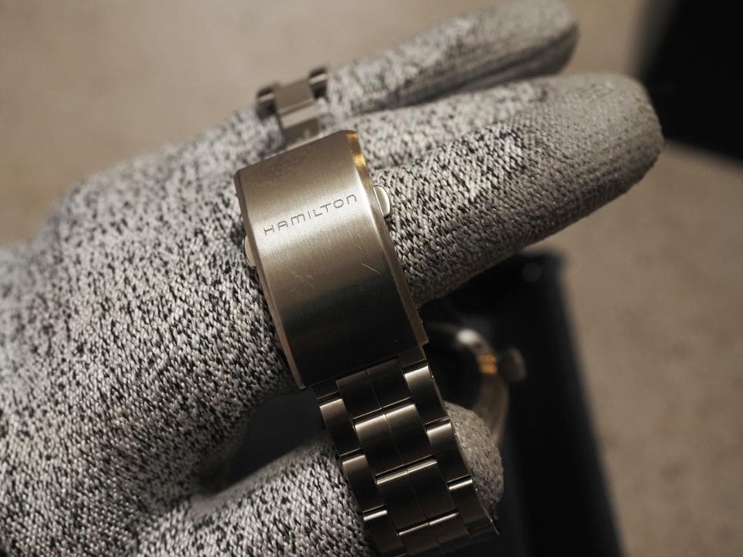 そまみち ハミルトン　カーキ フィールド Auto 38 mm