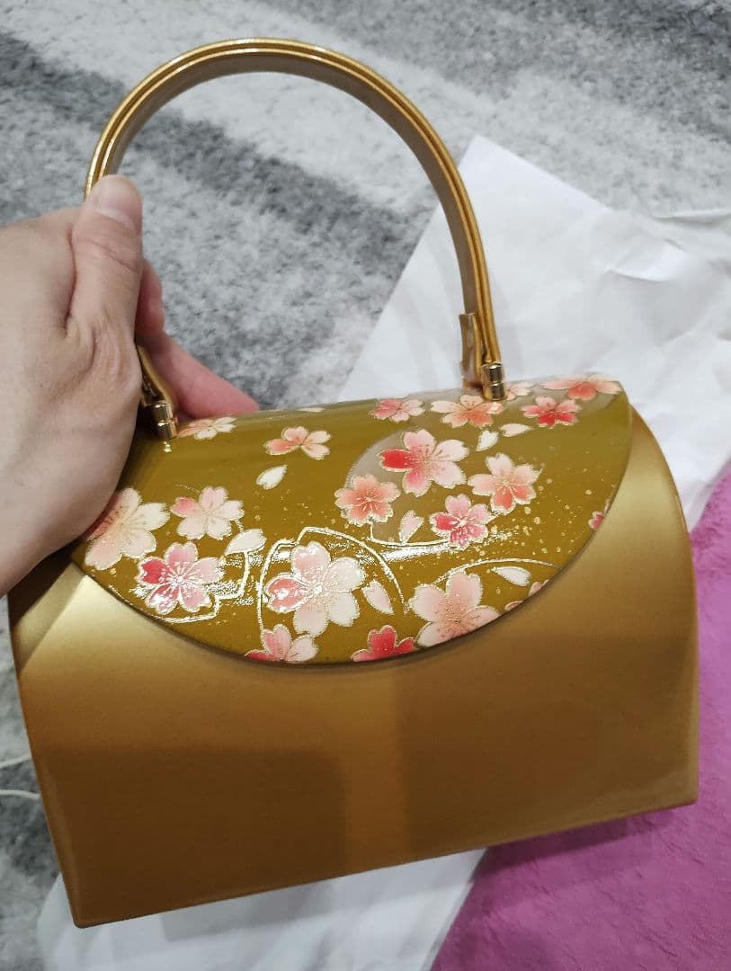 振袖フルセット 桜柄 ピンク