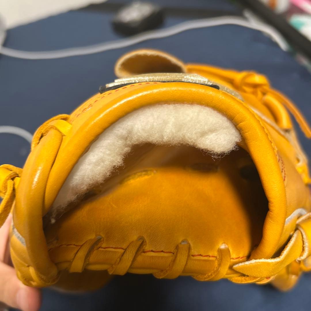 ミズノ　ピッチャー用硬式グローブ、急ぎ