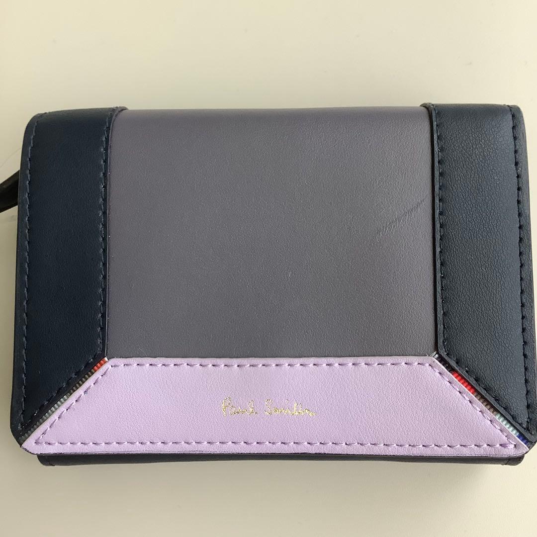 PaulSmith ポールスミス フラグメントケース BPW272 灰 紫