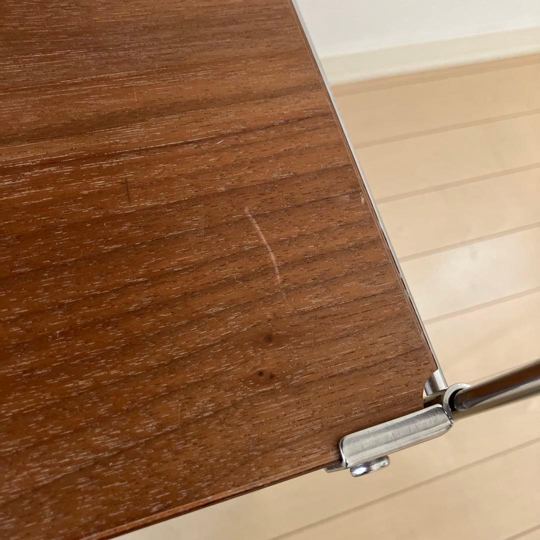 無印良品　ステンレスユニットシェルフ　ウォールナット材　棚セット　ワイド　小