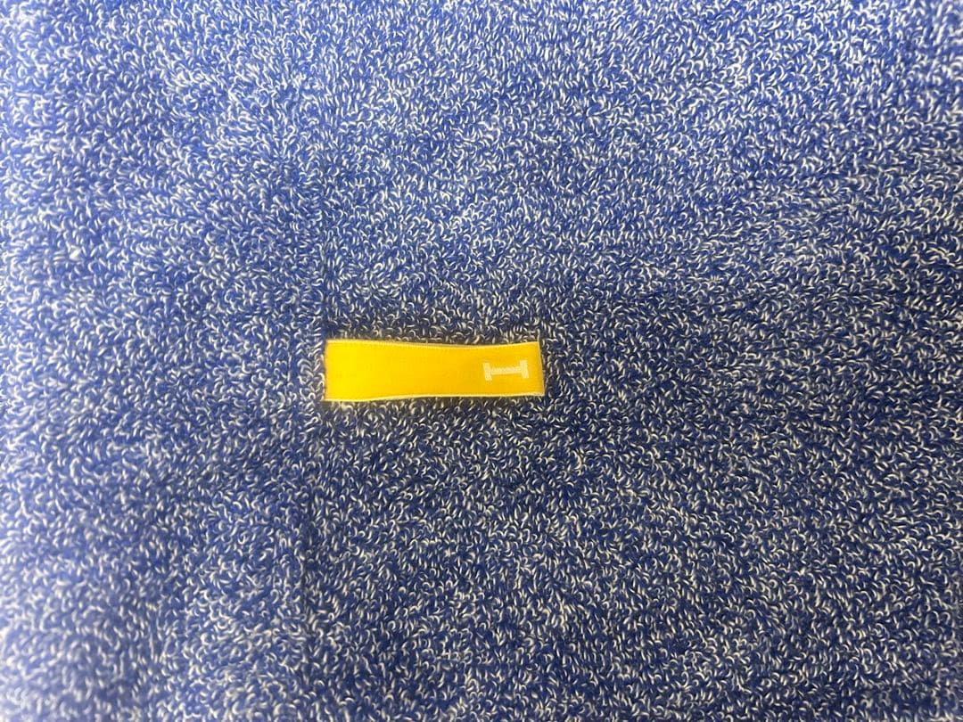 ★¥19,800- イケウチオーガニック アップサイクルタオルケット ブルー ★