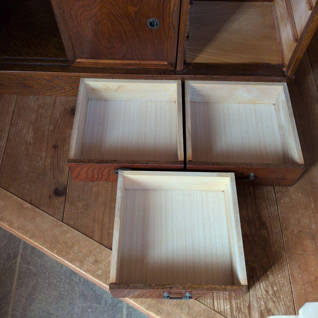 水屋箪笥　食器棚　茶棚　和家具　飾り棚　茶箪笥　収納