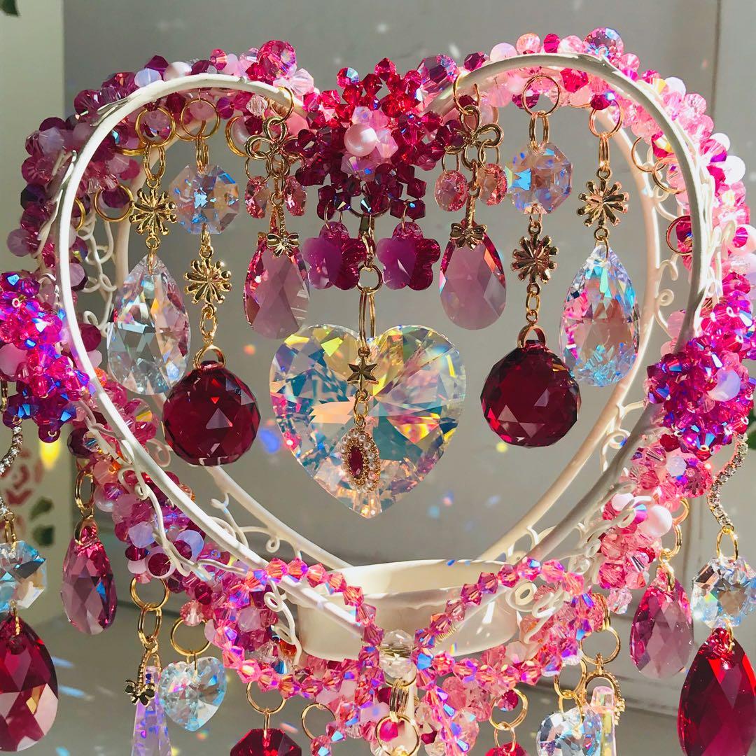 NORIP♡確認ページ✩.*˚再販ハートの置き型サンキャッチャー