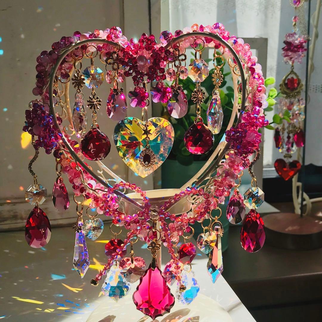 NORIP♡確認ページ✩.*˚再販ハートの置き型サンキャッチャー