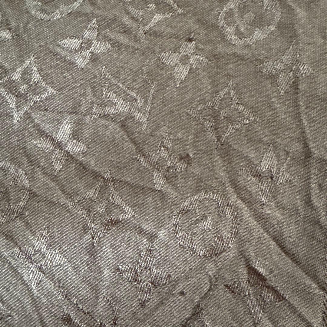 ルイヴィトン　ストール　ショール　黒