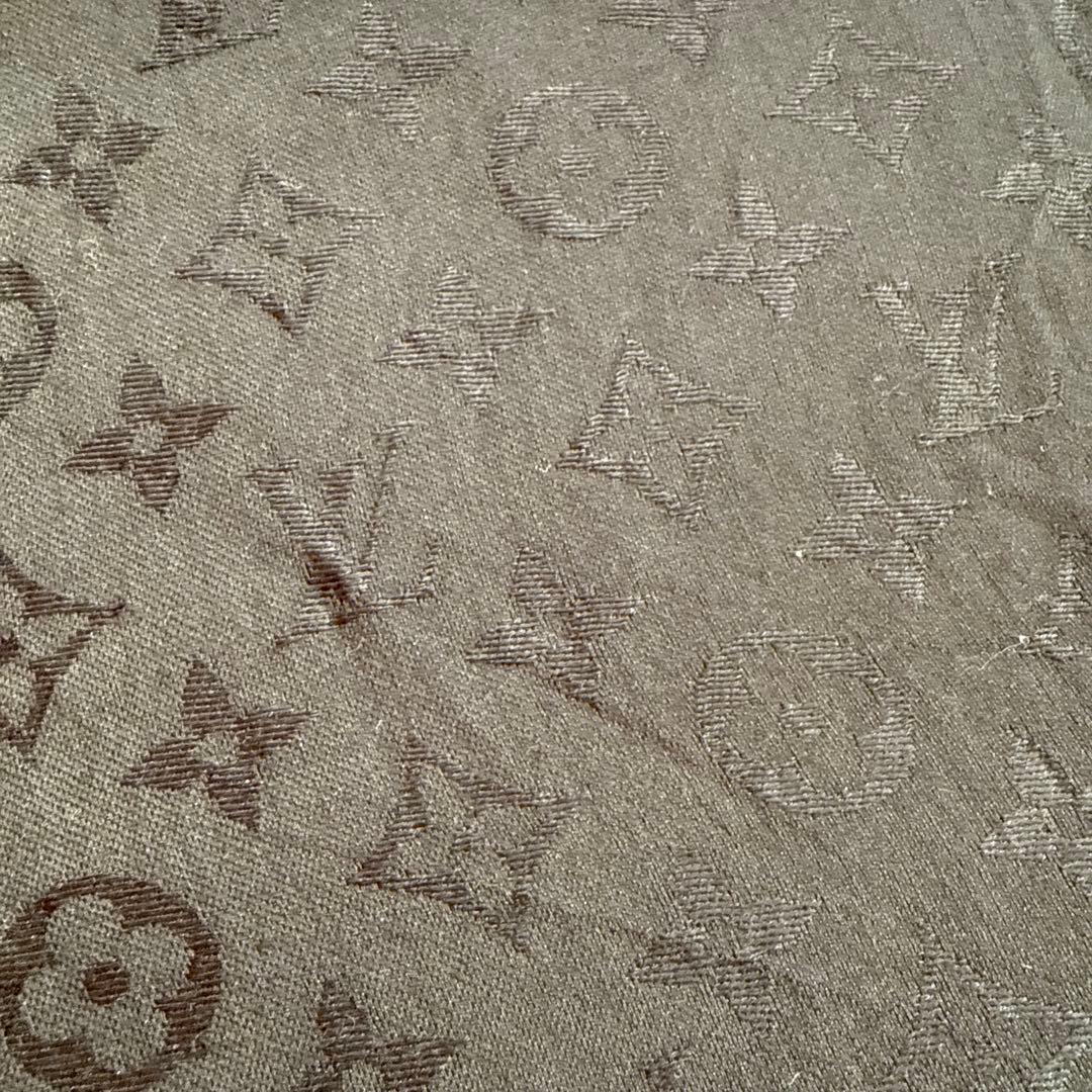 ルイヴィトン　ストール　ショール　黒