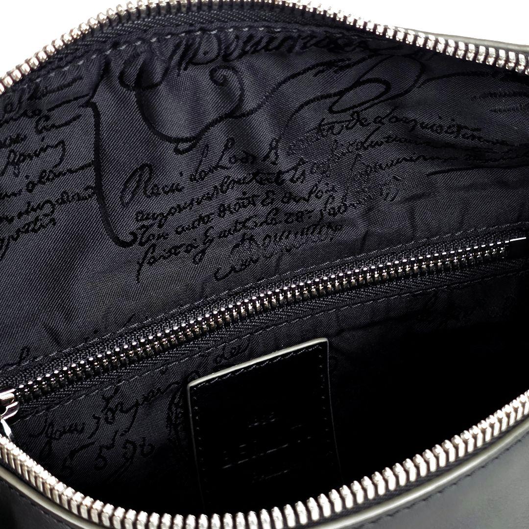 極美品 ベルルッティ Berluti コンプライス ボディバッグ カリグラフィー