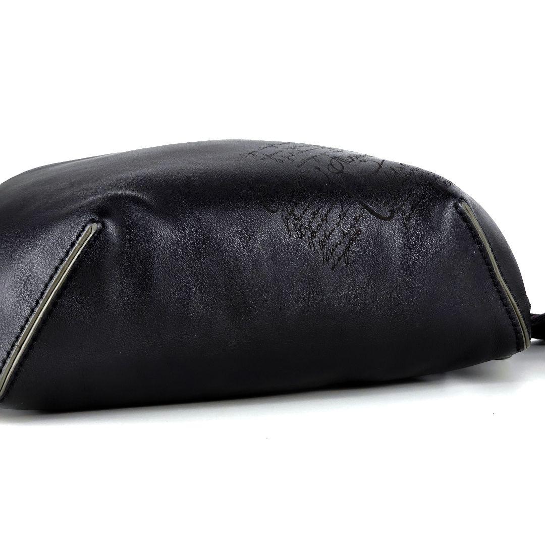 極美品 ベルルッティ Berluti コンプライス ボディバッグ カリグラフィー