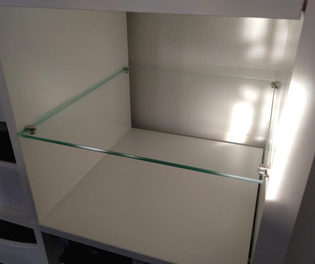 IKEA KALLAX カラックス用 ガラス製棚板 8枚（※本体は付属しません）