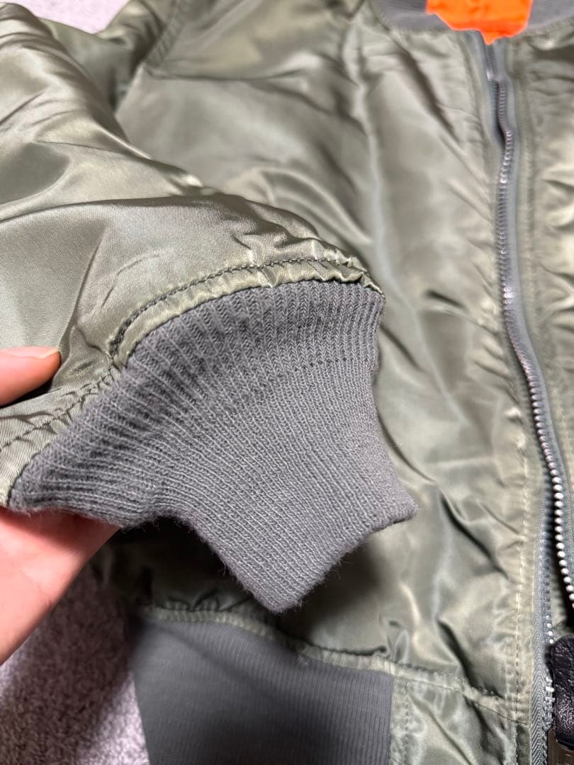 80s旧タグALPHA MA-1フライトジャケットUSA製 ヴィンテージ