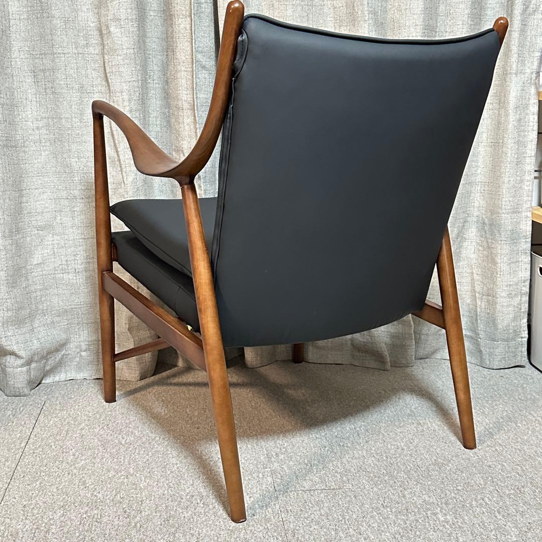 No.45 イージーチェア ブラック フィン・ユール リプロダクト