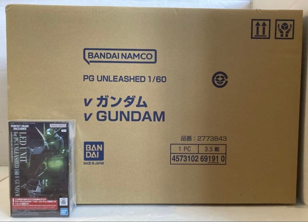 PGUNLEASHED1/60ニューガンダム+LEDユニット νガンダム