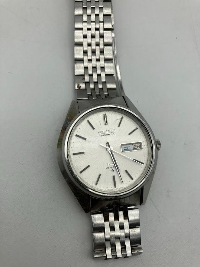 稼働品　SEIKO KS HI-BEAT WATER RESIST-G