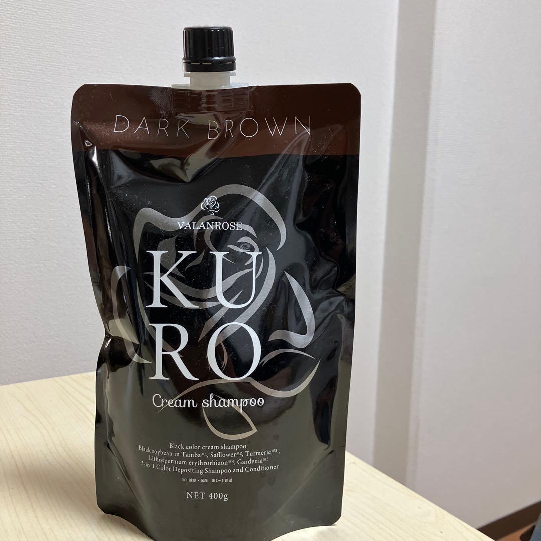 KURO クリームシャンプー 400g 3本セット