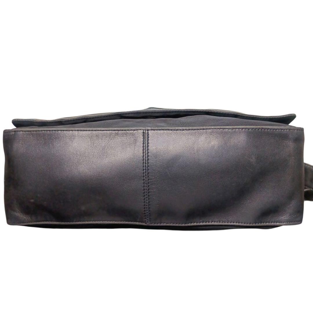 ✨PRADA 三角ロゴ テスートナイロン レザー切替 フラップ ショルダーバッグ