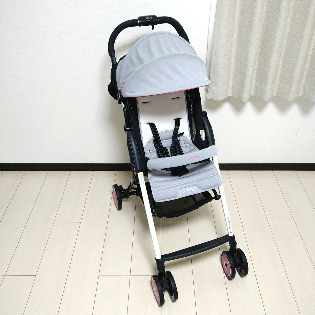 【早い者勝ち❣美品☆】コンビ ベビーカー F2 plus AJ