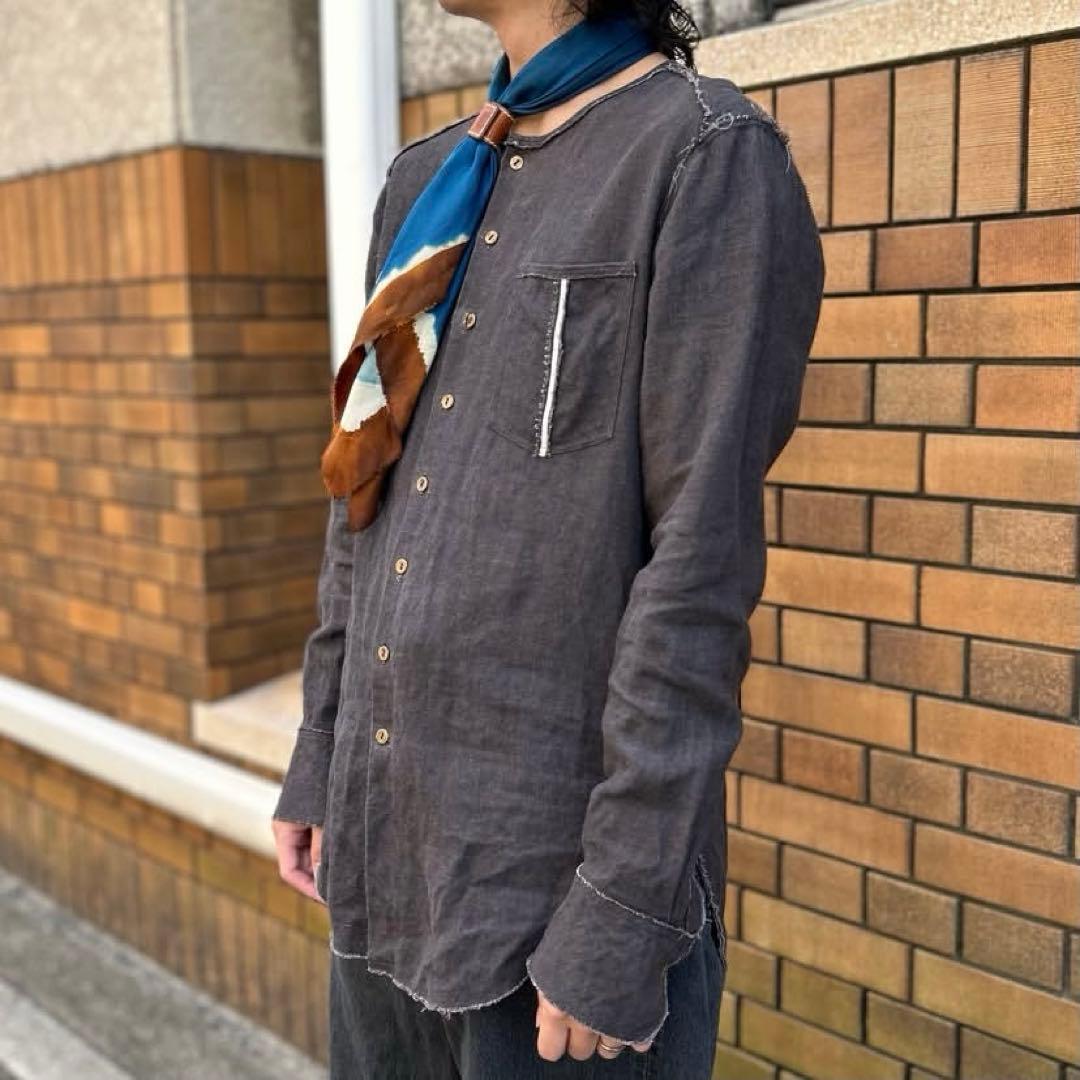 最終値下げaraki yuuアラキユウノーカラーシャツ