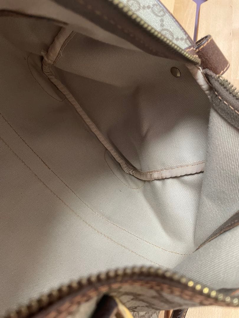 GUCCI グッチ GGキャンバス ボストンバッグ