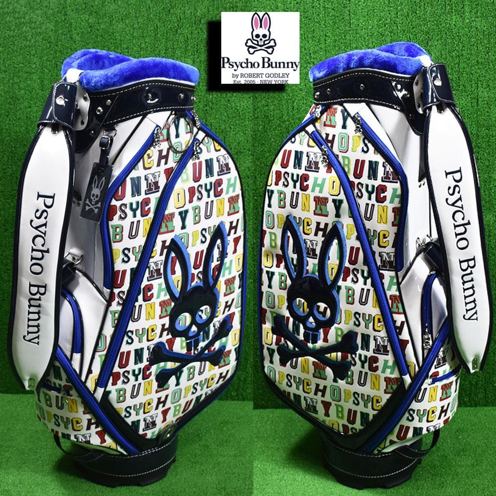 Psycho Bunny/サイコバニー ゴルフ キャディバッグ９型 新品！