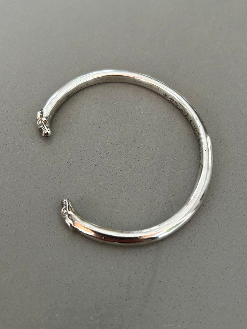 【モンキー ヒデオさま専用】クロムハーツ ダブルドッグ バングル