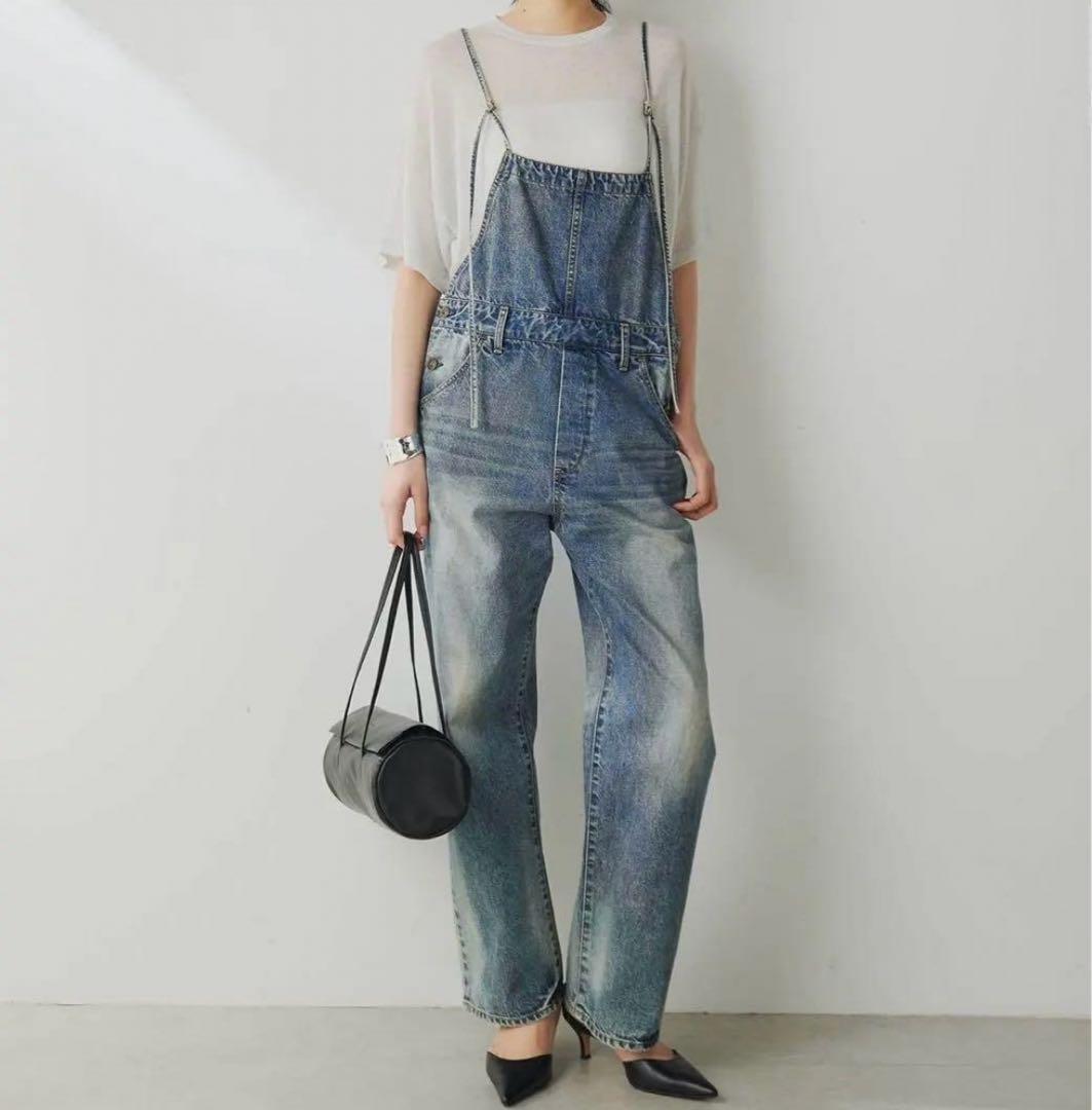 サロペット・オーバーオール・オールインワン Whim Gazette DENIM ALL IN ONE FREE