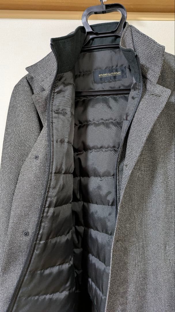 クリーニング済み　超美品　Durban　ダーバン　チェスターコート