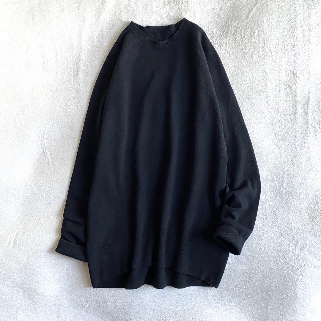 【美品✨】Deuxieme classe CAPRIクルーネックプルオーバー　黒