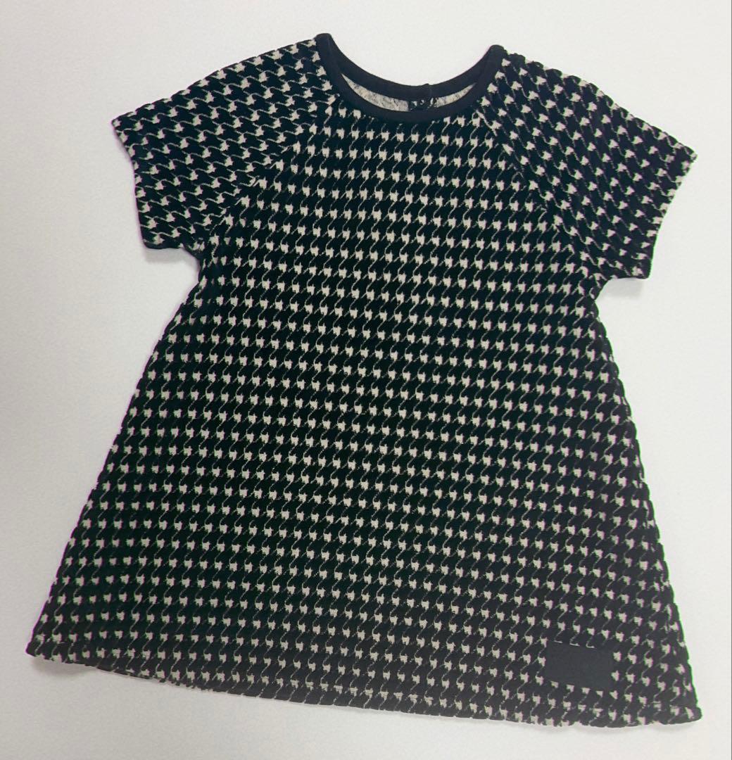 Dior ハウンドトゥース 半袖ワンピース　24M