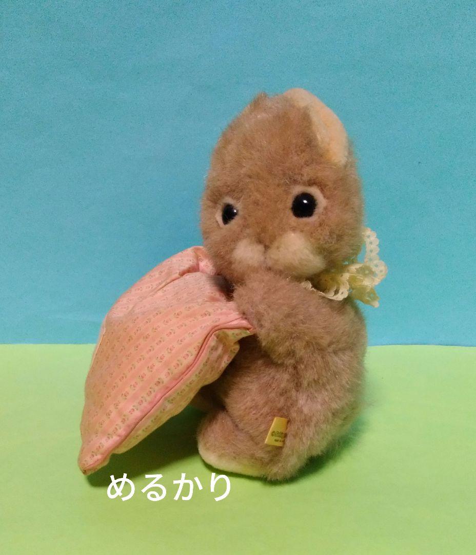 セキグチ　FAIRYTALE　ヴィンテージ うさぎ　ぬいぐるみオルゴール　レトロ