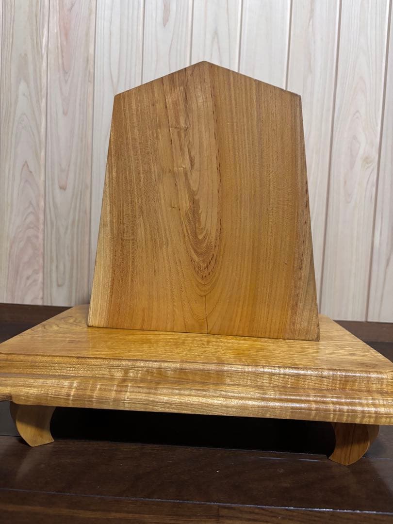 木製 漢字彫刻 置物　将棋駒　左馬