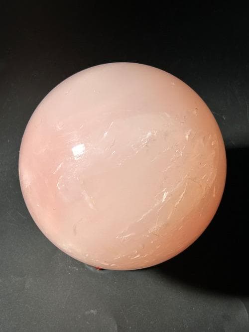 値下げしました☆レア！スターローズクォーツ　約3.64kg 直径約140mm