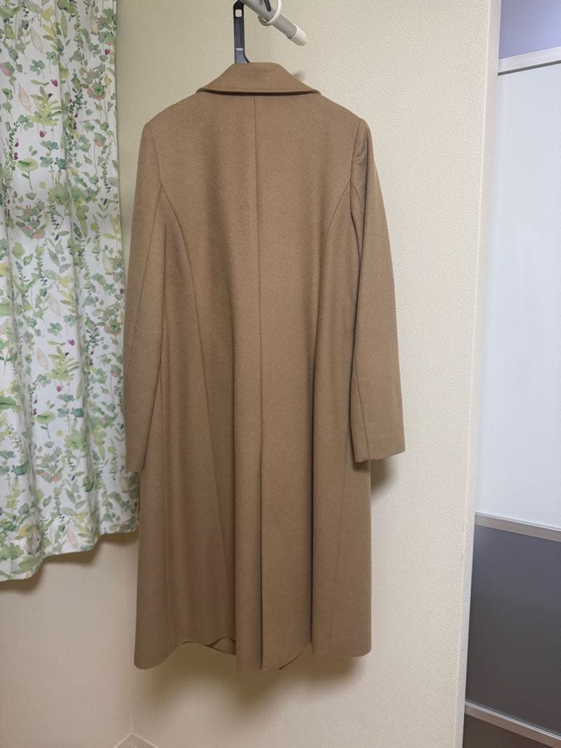 【最高級カシミヤ100%】ランバンオンブルー ロングコート クリーニング済 38