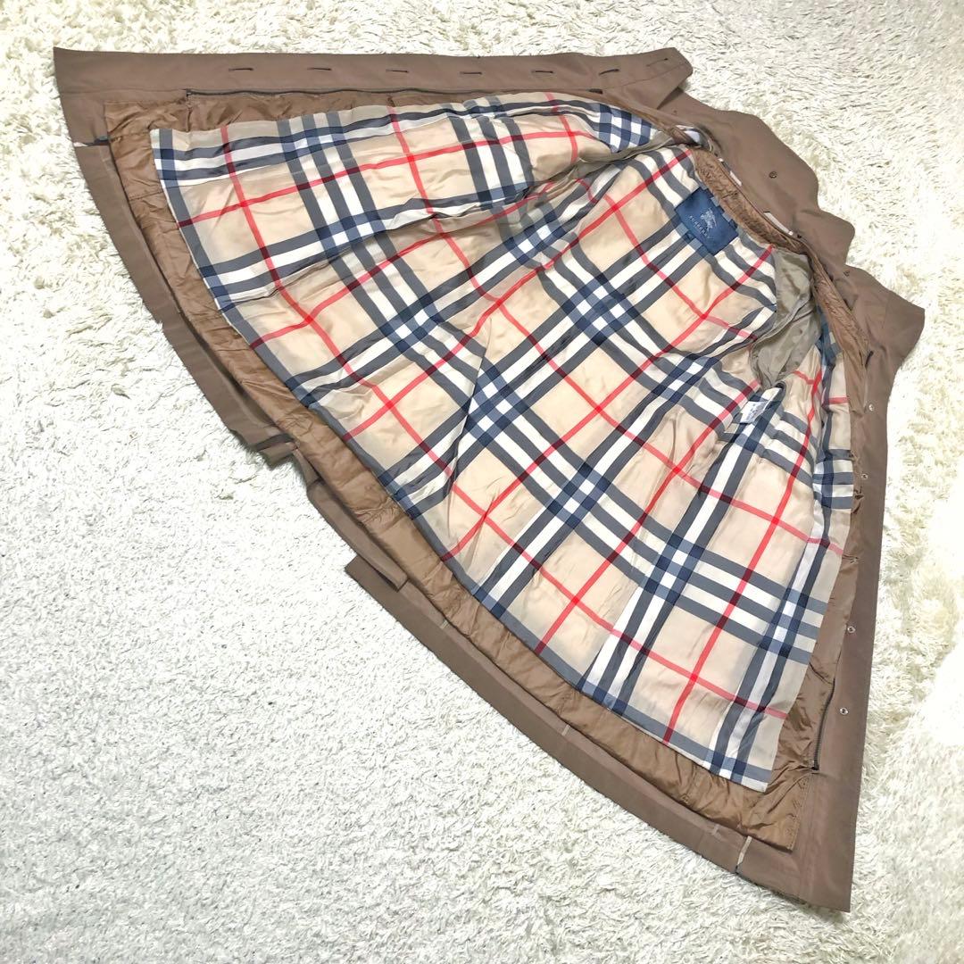 大きいサイズ·未使用級✨バーバリー インナーダウントレンチコート　 ノバチェック