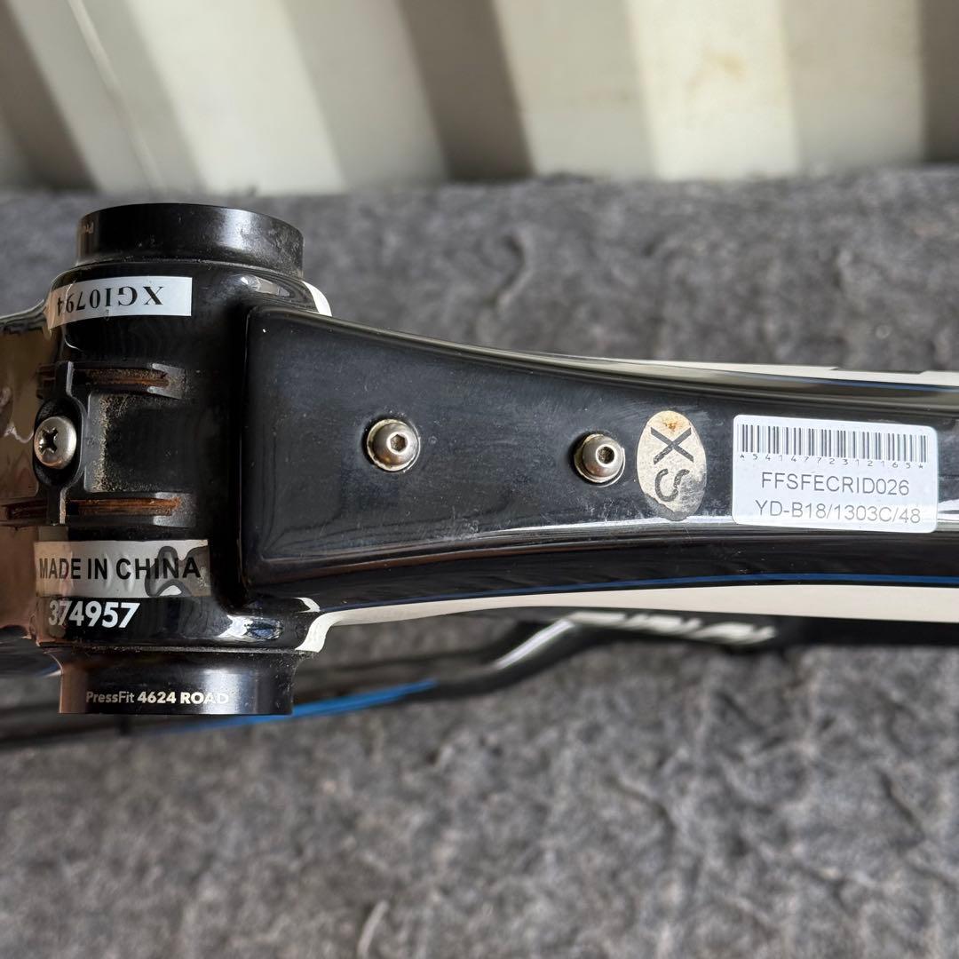 Ridley Fenix XSサイズ　カーボン　フレームセット　2013モデル