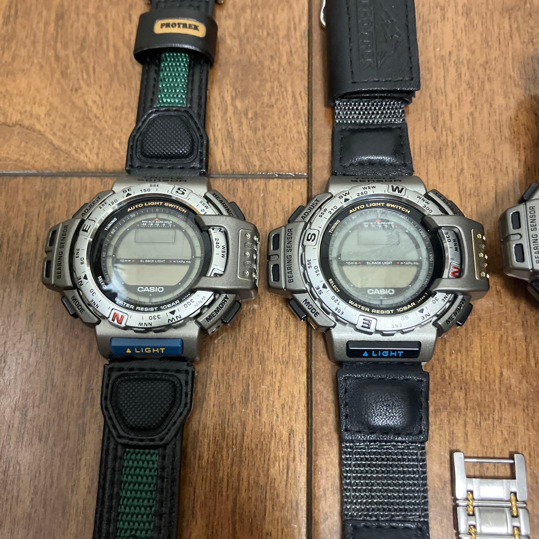 【ジャンク】腕時計 CASIO プロトレック SEIKO 5 他9本 W616J