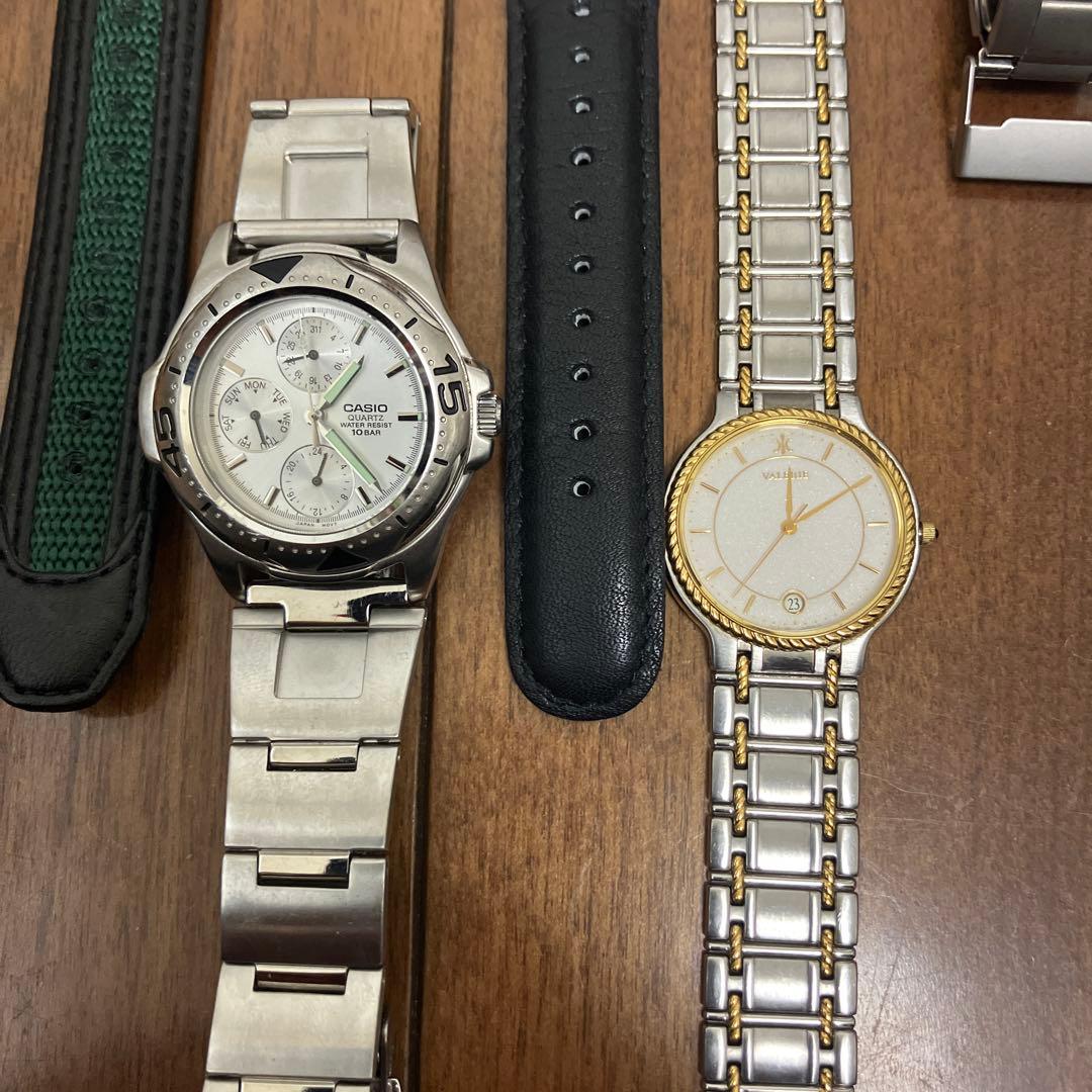 【ジャンク】腕時計 CASIO プロトレック SEIKO 5 他9本 W616J