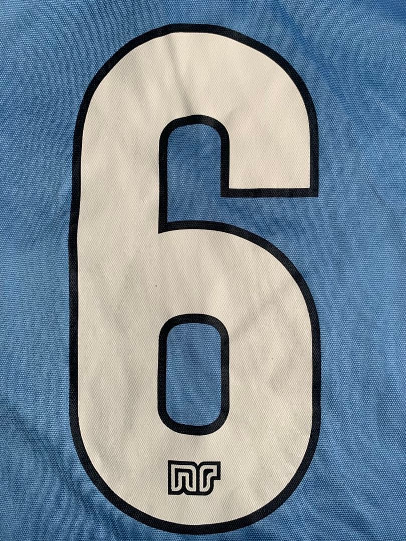 未使用 90s NR 国士舘大学 サッカー部 長袖 ユニフォーム ゲームシャツ