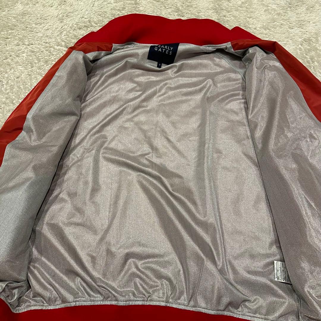 特大7 パーリーゲイツ　ジャケット　ナイロン　メンズ　サイズXXL ロゴ　ゴルフ