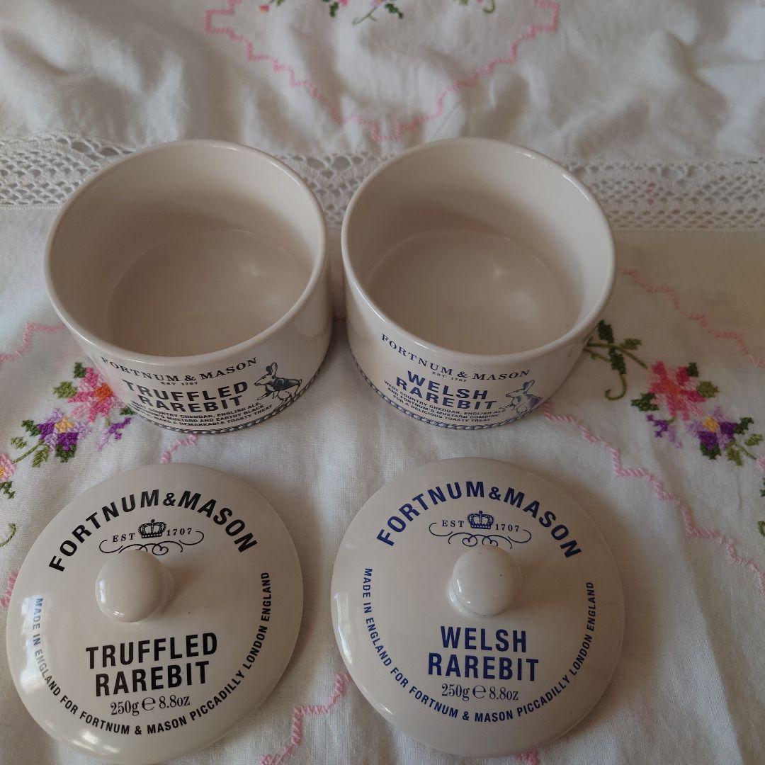 フォートナム&メイソン　陶器製　小物入れ　セット　容器　キッチン　イギリス製