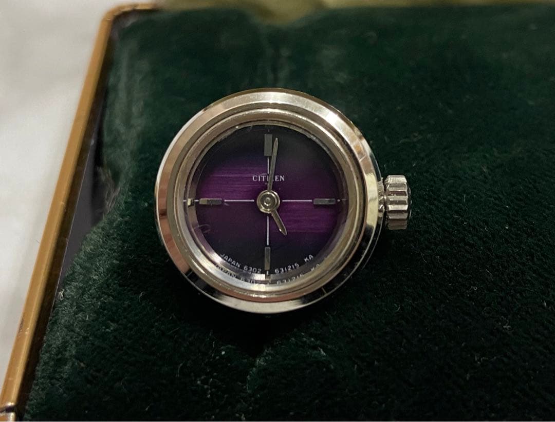 CITIZEN 手巻きリング時計 6302 63215