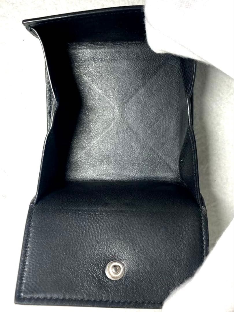 良品　サンローラン　レザー　ケース　ブラック　黒